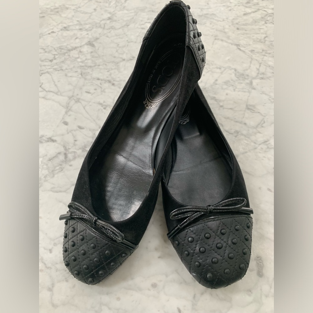 Black Tod’s Ballet Flat size 38 made in Italy